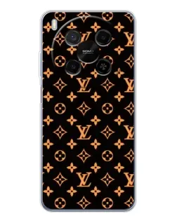 Чохол для Huawei Mate 80 Pro Max з картинкою «Золота монограма LV»