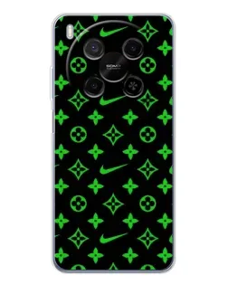 Чохол для Huawei Mate 80 Pro Max з картинкою «Неоновий принт LV»