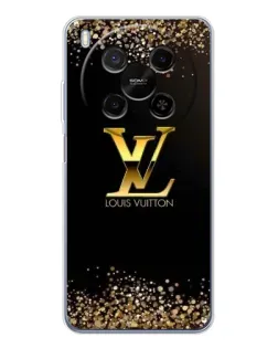 Чохол для Huawei Mate 80 Pro Max з картинкою «LV — золоті іскри»