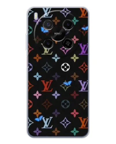Чохол для Huawei Mate 80 Pro Max з картинкою «Кольорова монограма LV» Чохол для Huawei Mate 80 Pro Max з картинкою «Кольорова монограма LV»