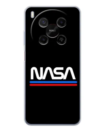 Чохол для Huawei Mate 80 Pro Max з картинкою «NASA — класика Red Blue» Чохол для Huawei Mate 80 Pro Max з картинкою «NASA — класика Red Blue»