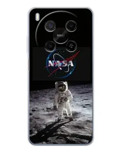 Чохол для Huawei Mate 80 Pro Max з картинкою «Астронавт на Місяці»
