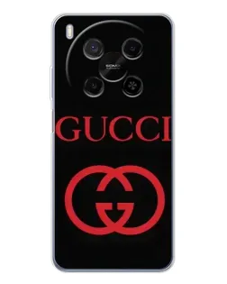 Чохол для Huawei Mate 80 Pro Max з картинкою «Gucci — червоний логотип»