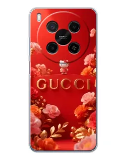 Чохол для Huawei Mate 80 Pro Max з картинкою «Gucci — золотий сад»