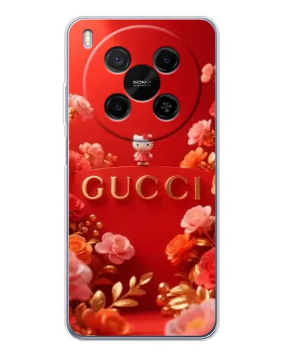 Чохол для Huawei Mate 80 Pro Max з картинкою «Gucci — золотий сад»