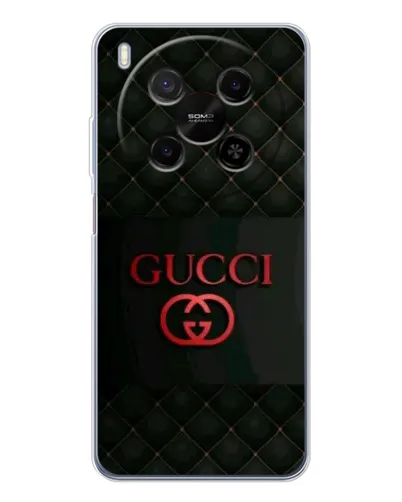 Чохол для Huawei Mate 80 Pro Max з картинкою «Gucci — стьобаний чорний»