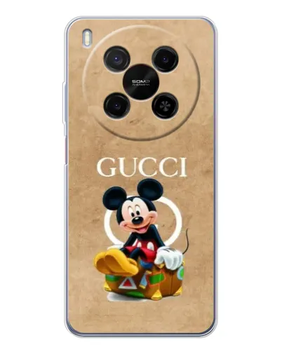 Чохол для Huawei Mate 80 Pro Max з картинкою «Міккі Маус Gucci — крафт»