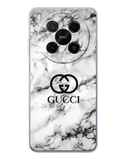 Чохол для Huawei Mate 80 Pro Max з картинкою «Gucci — мармуровий шик»
