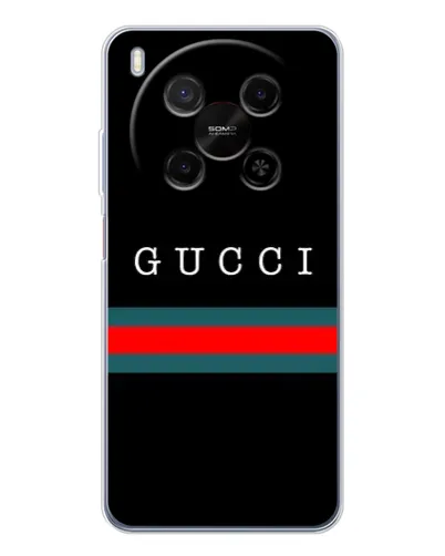 Чохол для Huawei Mate 80 Pro Max з картинкою «Gucci — червоний пояс»