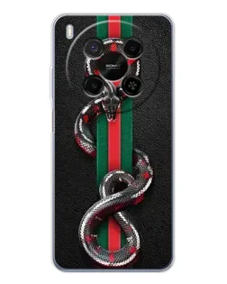 Чохол для Huawei Mate 80 Pro Max з картинкою «Gucci — змія на смузі»