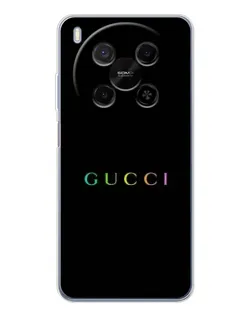 Чохол для Huawei Mate 80 Pro Max з картинкою «Gucci — неоновий мінімалізм»