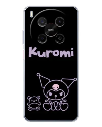 Чохол для Huawei Mate 80 Pro Max з картинкою «Kuromi — чорний мінімалізм» Чохол для Huawei Mate 80 Pro Max з картинкою «Kuromi — чорний мінімалізм»