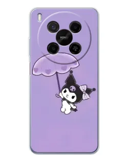 Чохол для Huawei Mate 80 Pro Max з картинкою «Kuromi з парасолькою»