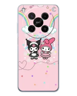 Чохол для Huawei Mate 80 Pro Max з картинкою «My Melody та Kuromi»