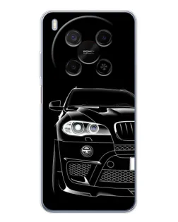 Чохол для Huawei Mate 80 Pro Max з картинкою «Темний силует BMW»