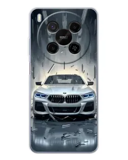 Чохол для Huawei Mate 80 Pro Max з картинкою «BMW у світлі фар»