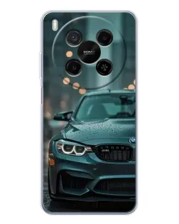 Чохол для Huawei Mate 80 Pro Max з картинкою «BMW у вогнях міста»