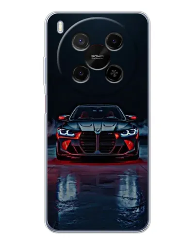 Чохол для Huawei Mate 80 Pro Max з картинкою «BMW на мокрій дорозі»