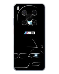 Чохол для Huawei Mate 80 Pro Max з картинкою «Мінімалістичний принт BMW M3»