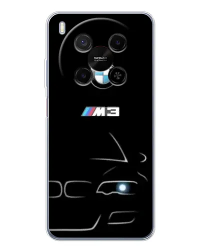 Чохол для Huawei Mate 80 Pro Max з картинкою «Мінімалістичний принт BMW M3»