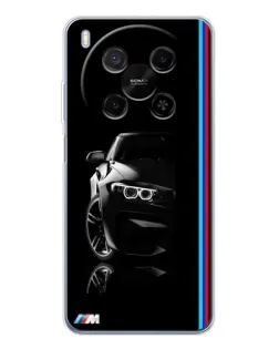 Чохол для Huawei Mate 80 Pro Max з картинкою «Силует BMW в темряві»