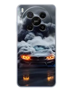 Чохол для Huawei Mate 80 Pro Max з картинкою «BMW у диму»