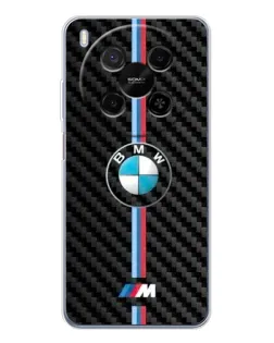 Чохол для Huawei Mate 80 Pro Max з картинкою «Емблема BMW та карбон»