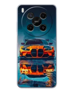 Чохол для Huawei Mate 80 Pro Max з картинкою «BMW — золота емблема»