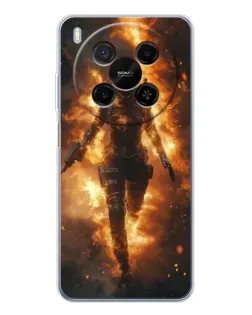 Чохол для Huawei Mate 80 Pro Max з картинкою «BMW — швидкість у дощі»