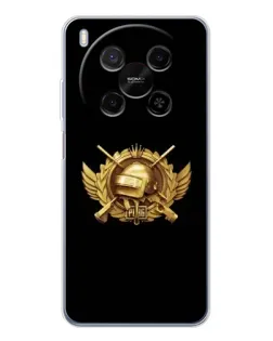 Чохол для Huawei Mate 80 Pro Max з картинкою «PUBG — помаранчевий градієнт»