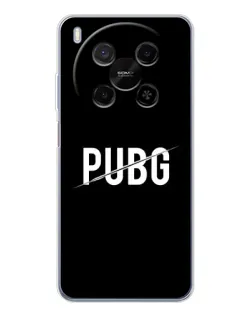Чохол для Huawei Mate 80 Pro Max з картинкою «PUBG — білий логотип»