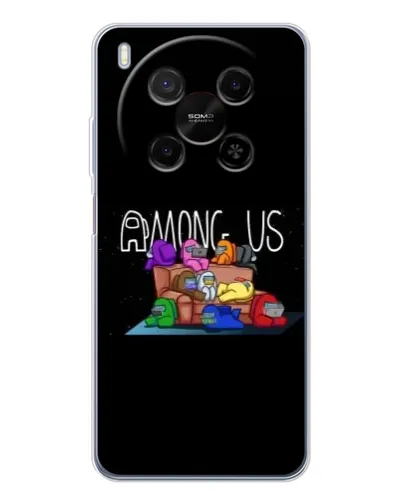 Чехол для Huawei Mate 80 Pro Max с картинкой «Логотип Among Us» Чехол для Huawei Mate 80 Pro Max с картинкой «Логотип Among Us»