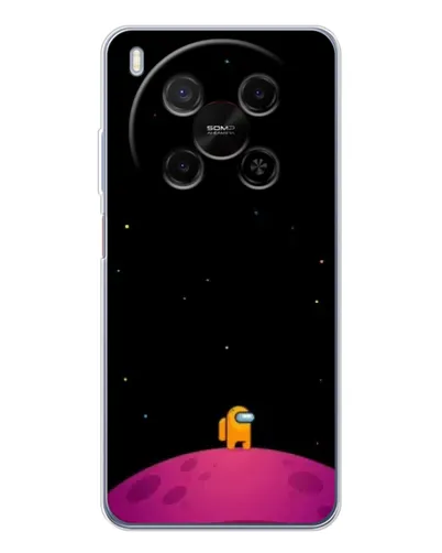 Чехол для Huawei Mate 80 Pro Max с картинкой «Одинокий герой на планете» Чехол для Huawei Mate 80 Pro Max с картинкой «Одинокий герой на планете»