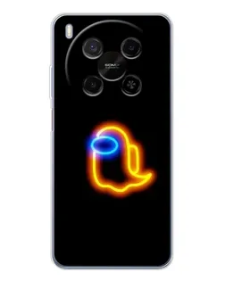 Чохол для Huawei Mate 80 Pro Max з картинкою «Among Us неонове сяйво»