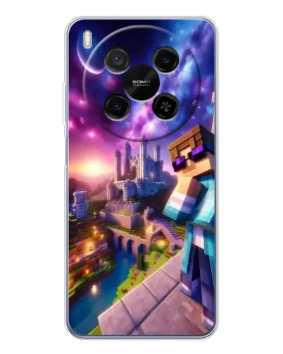 Чехол для Huawei Mate 80 Pro Max с картинкой «Стив и космос»