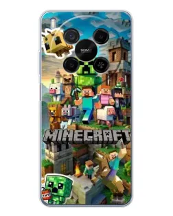 Чохол для Huawei Mate 80 Pro Max з картинкою «Замок Minecraft»