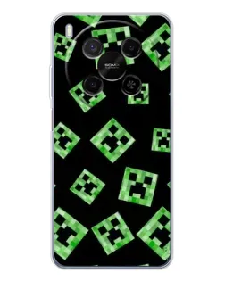 Чехол для Huawei Mate 80 Pro Max с картинкой «Паттерн с криперами»