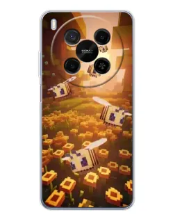 Чехол для Huawei Mate 80 Pro Max с картинкой «Поле подсолнухов»