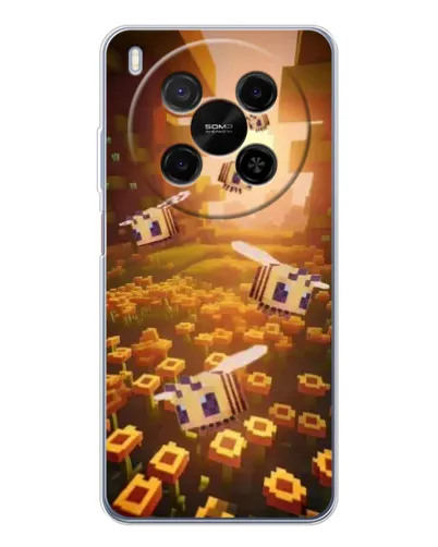 Чехол для Huawei Mate 80 Pro Max с картинкой «Поле подсолнухов»