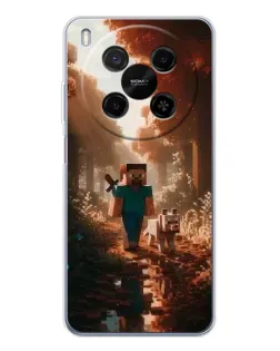Чехол для Huawei Mate 80 Pro Max с картинкой «Стив в лесу»