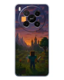 Чехол для Huawei Mate 80 Pro Max с картинкой «Стив у башни»