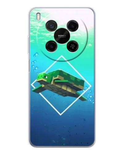 Чохол для Huawei Mate 80 Pro Max з картинкою «Черепаха Minecraft» Чохол для Huawei Mate 80 Pro Max з картинкою «Черепаха Minecraft»