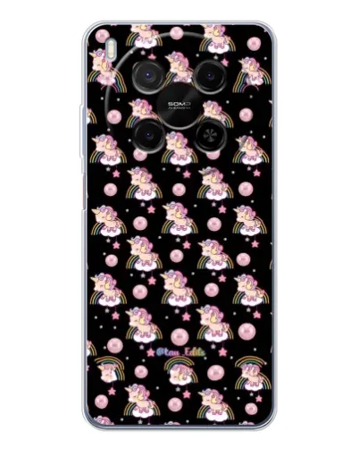 Чехол для Huawei Mate 80 Pro Max с картинкой «Magic Unicorn паттерн»