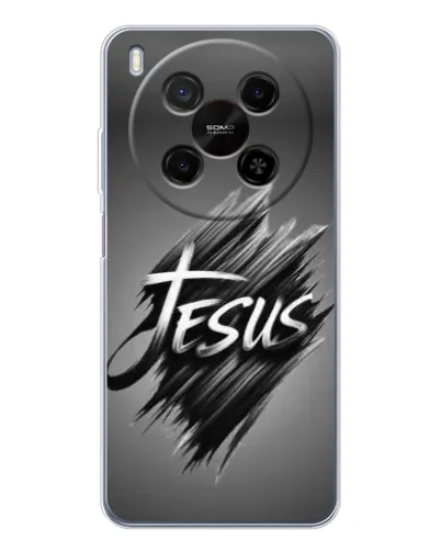 Чехол для Huawei Mate 80 Pro Max с картинкой «Надпись Jesus Graffiti»