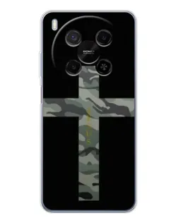 Чехол для Huawei Mate 80 Pro Max с картинкой «Милитари Крест»
