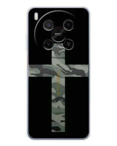 Чехол для Huawei Mate 80 Pro Max с картинкой «Милитари Крест»