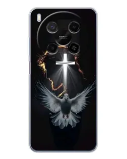 Чехол для Huawei Mate 80 Pro Max с картинкой «Голубь и Свет»