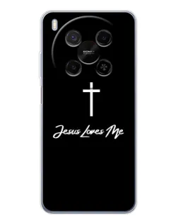 Чехол для Huawei Mate 80 Pro Max с картинкой «Иисус любит тебя»