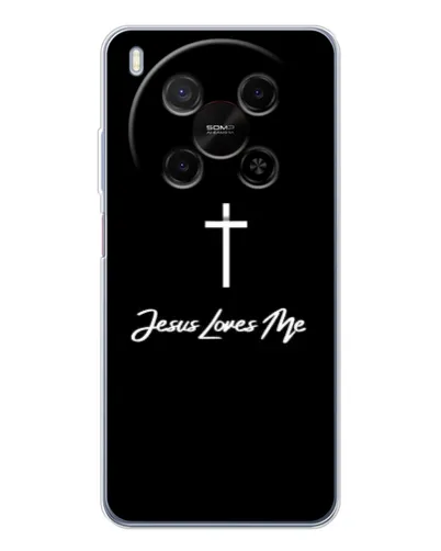 Чехол для Huawei Mate 80 Pro Max с картинкой «Иисус любит тебя»