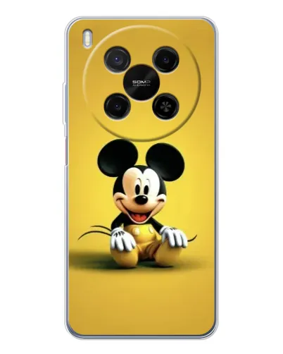 Чохол для Huawei Mate 80 Pro Max з картинкою «Міккі на жовтому» Чохол для Huawei Mate 80 Pro Max з картинкою «Міккі на жовтому»